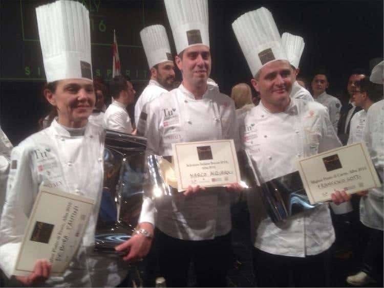 da sinistra: Debora Fantini, Marco Acquaroli e Francesco Gotti